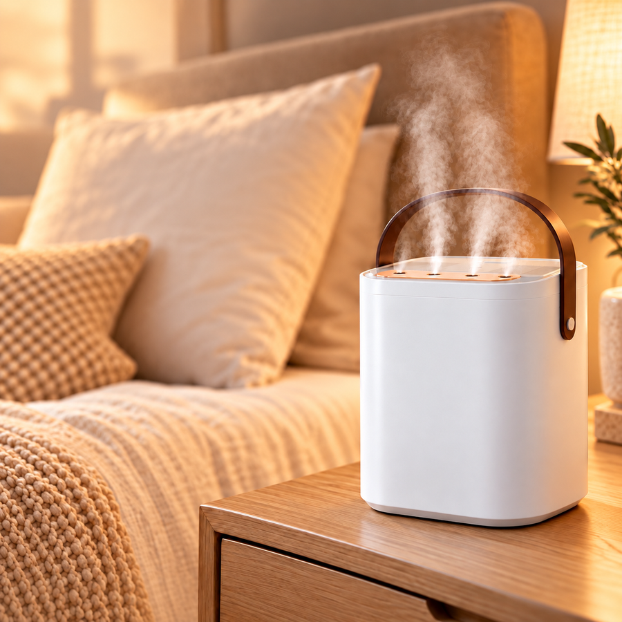 Diffuseur d'Huiles Essentielles et Humidificateur Connecté
