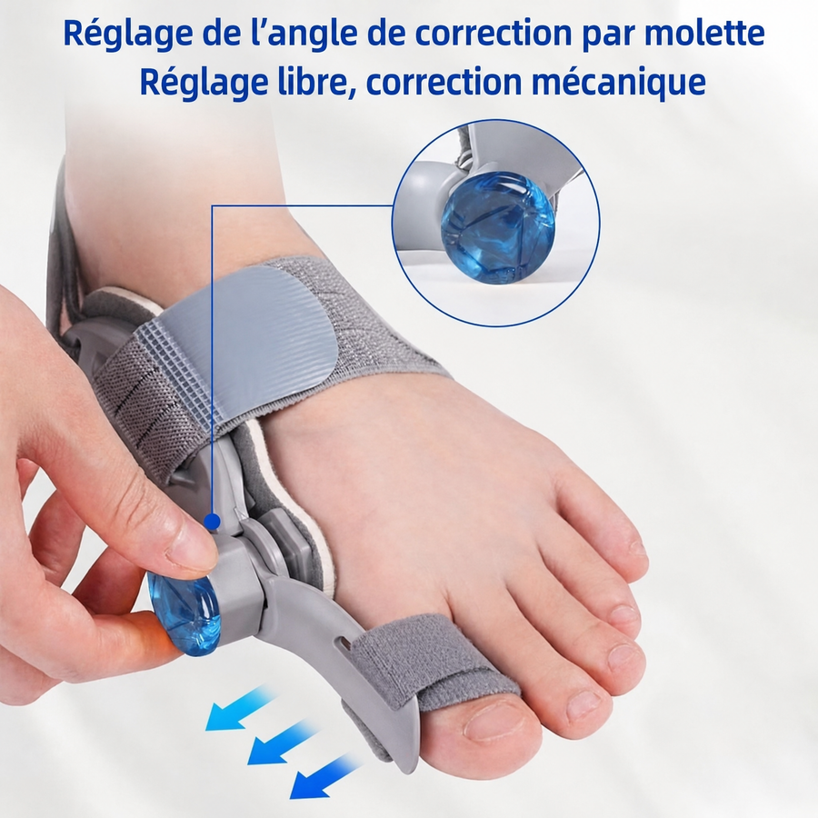 Attelle de Confort pour Orteil — Support d’Alignement Doux