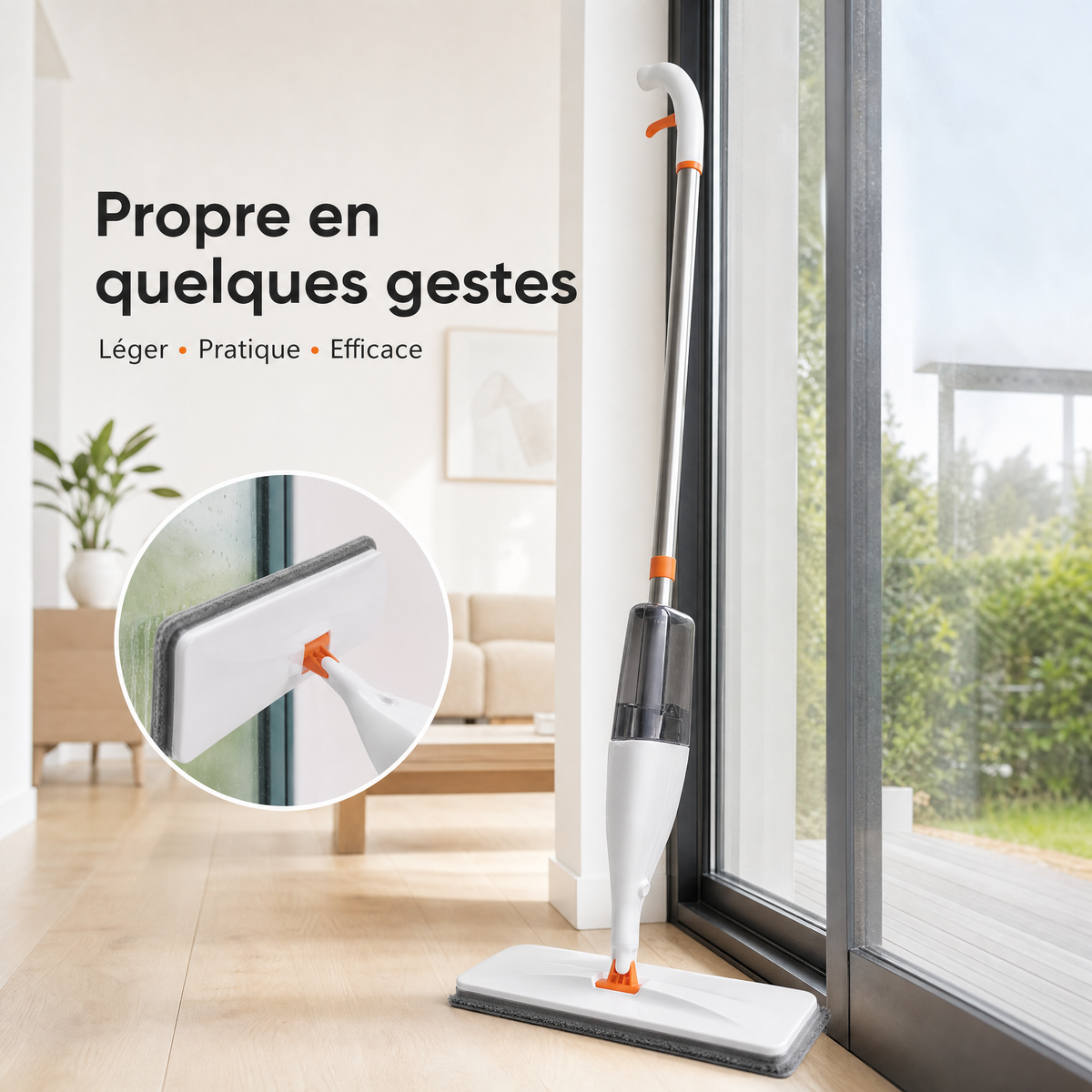 Vadrouille Spray Intelligente – Le Nettoyage Multi-Effet Nouvelle Génération