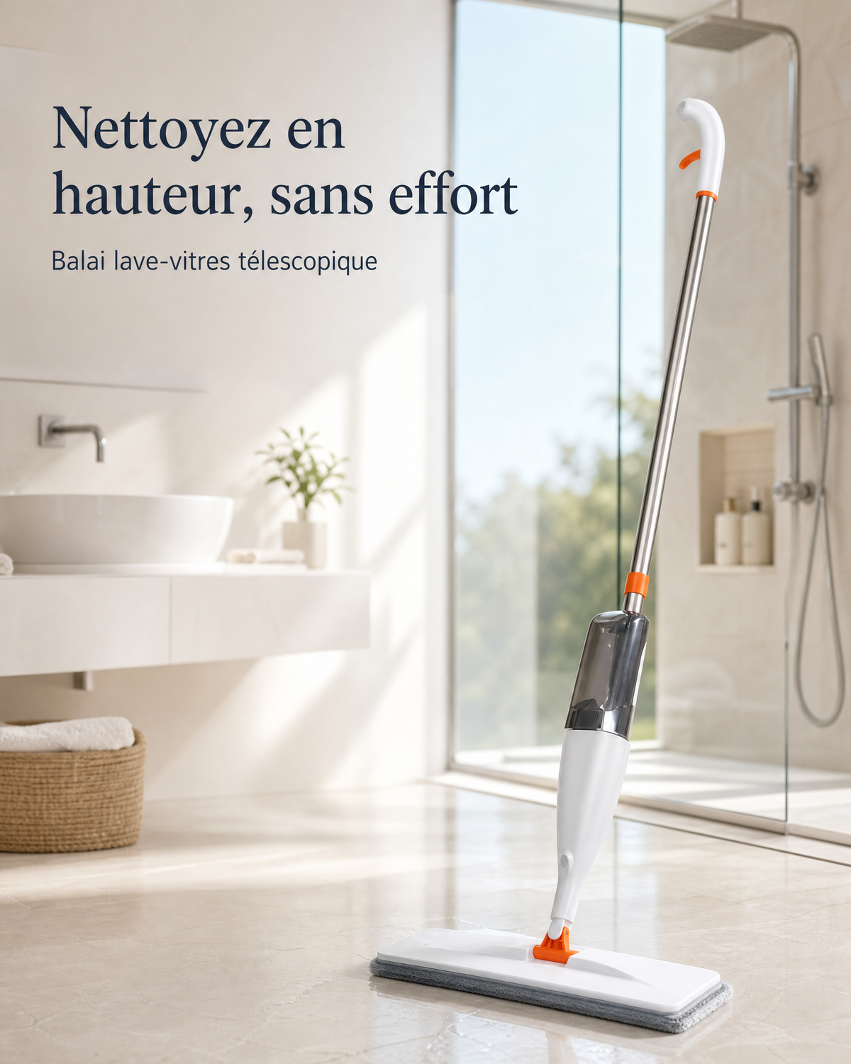 Vadrouille Spray Intelligente – Le Nettoyage Multi-Effet Nouvelle Génération