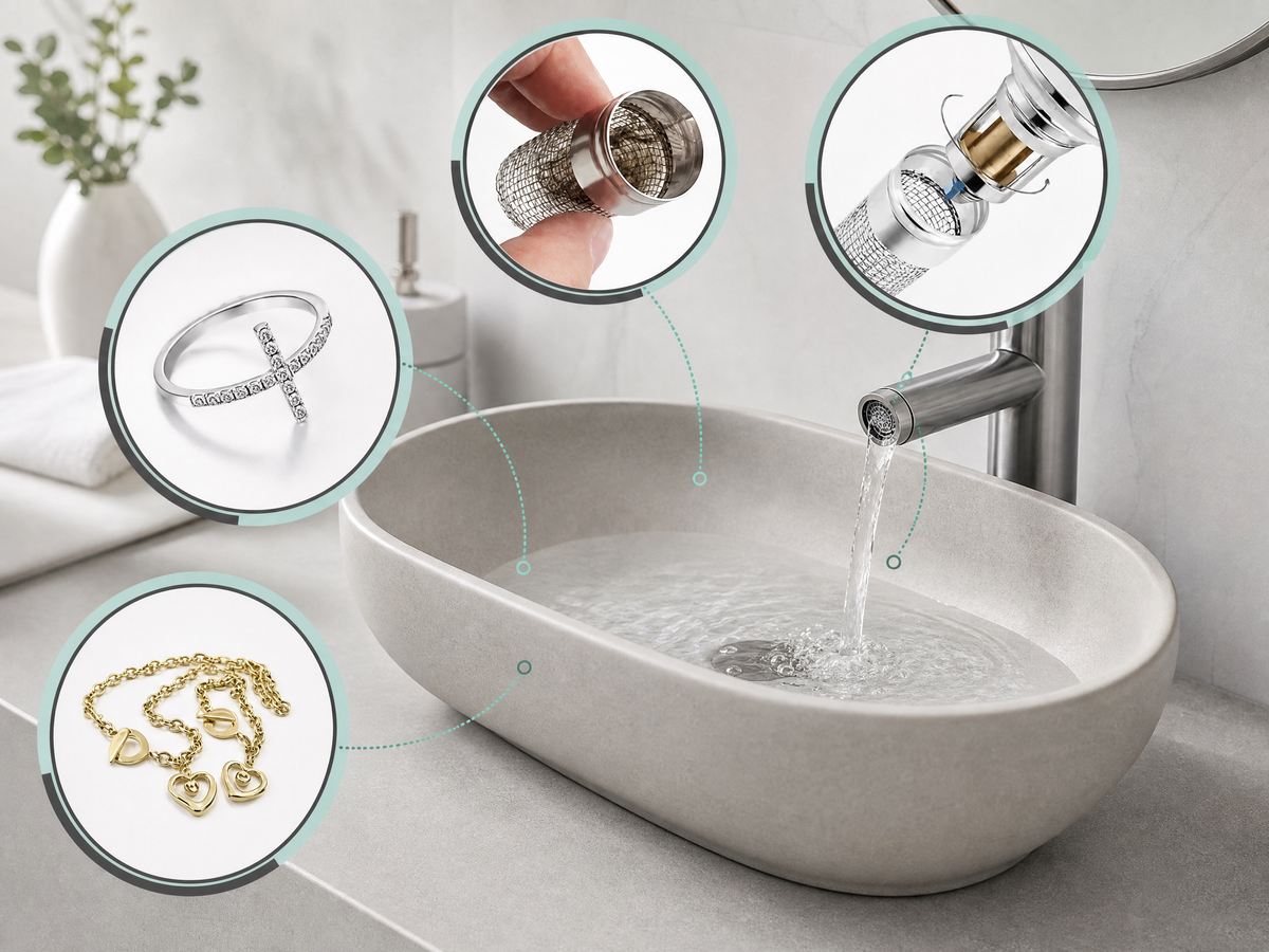 Filtre Anti-Bouchon pour Évier – Crépine Inox Anti-Odeur